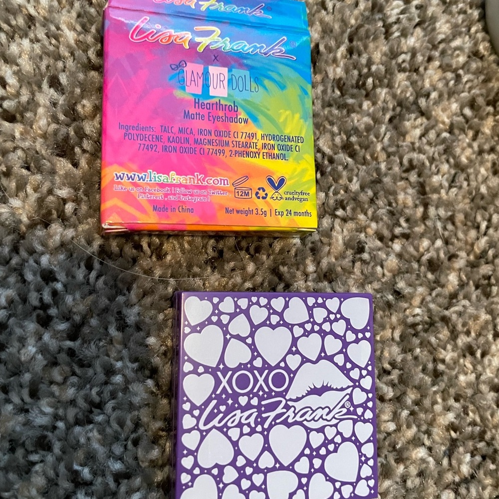 lisa frank eye shadow: hearthrob